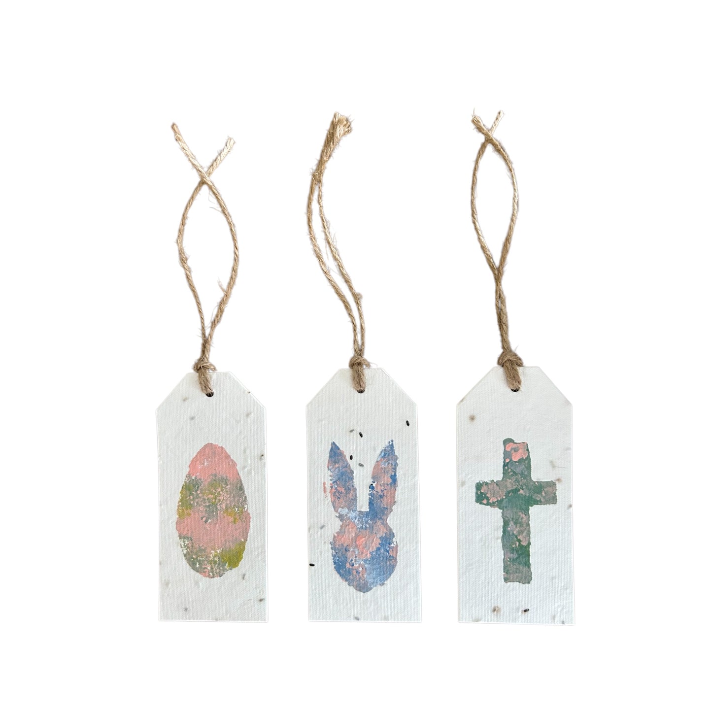 Hand painted Gift Tags - Easter