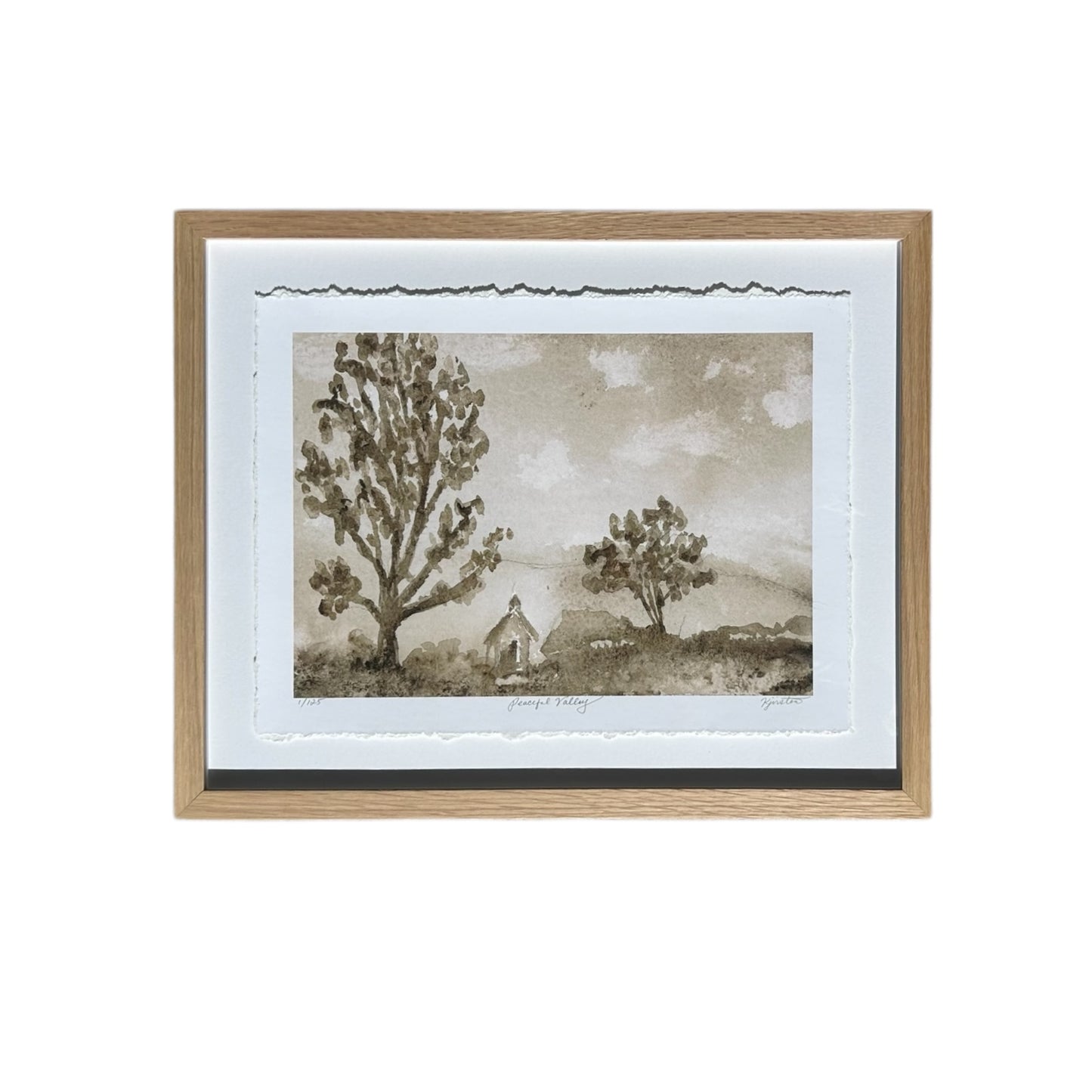 Peaceful Valley - Framed