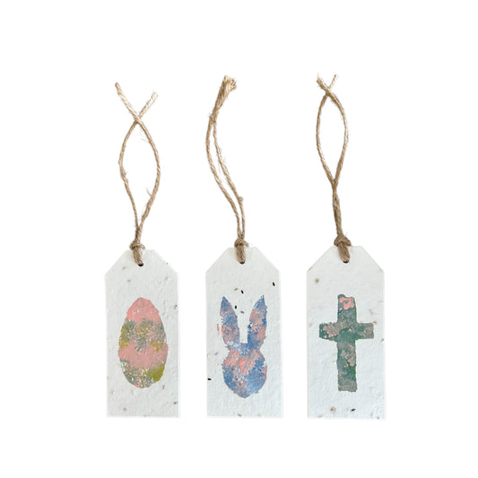 Hand painted Gift Tags - Easter
